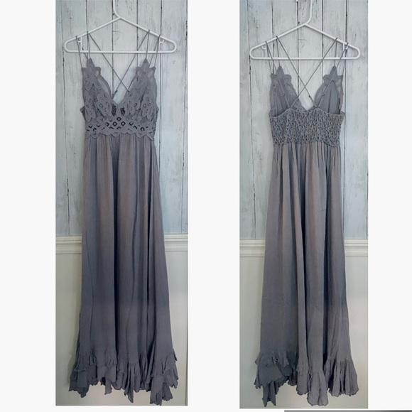 Free People Adella Maxi Slip Dress - Picture 5 of 15